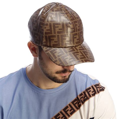 fendi leather hat|fendi hat men's.